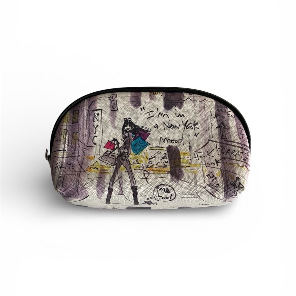 Izak “I'm in a New York Mood" Cosmetics Bag - Picture 11 of 11